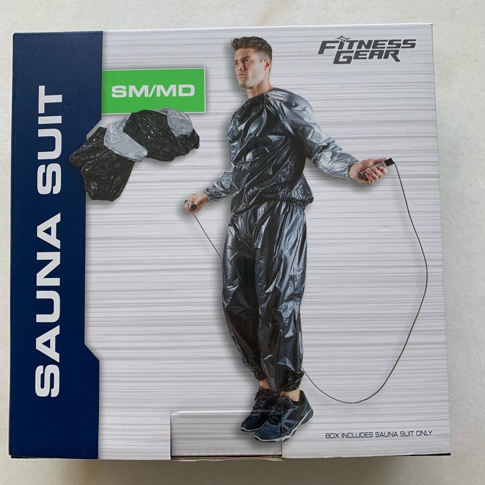 Sauna Suit, Medium, Fitness Gear, Exercise Clothing